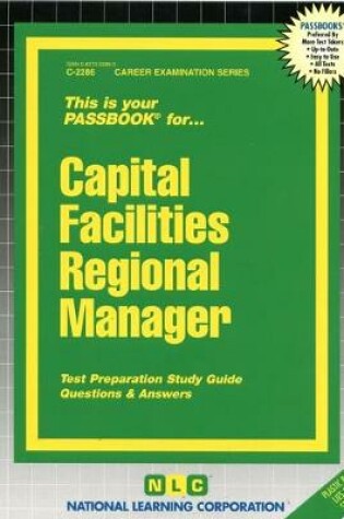 Cover of Capital Facilities Regional Manager