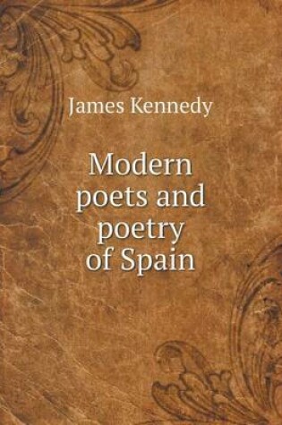 Cover of Modern Poets and Poetry of Spain