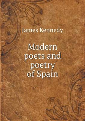 Book cover for Modern Poets and Poetry of Spain