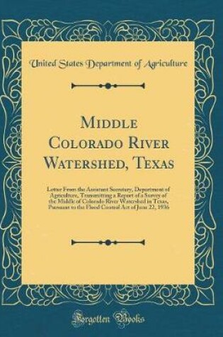 Cover of Middle Colorado River Watershed, Texas