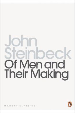 Cover of Of Men and Their Making