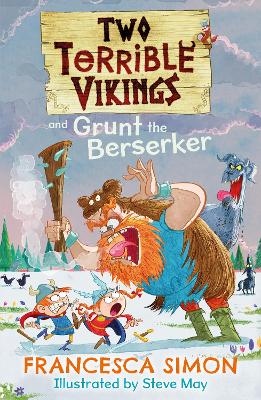 Book cover for Two Terrible Vikings and Grunt the Berserker