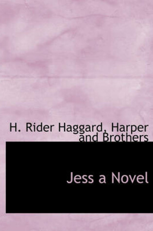 Cover of Jess a Novel