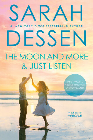 Book cover for The Moon and More and Just Listen