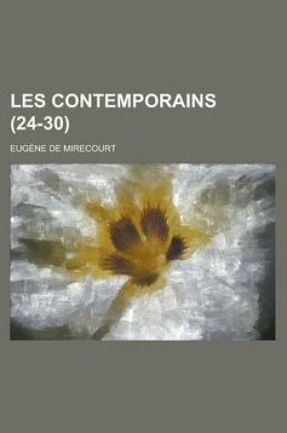 Cover of Les Contemporains (24-30)