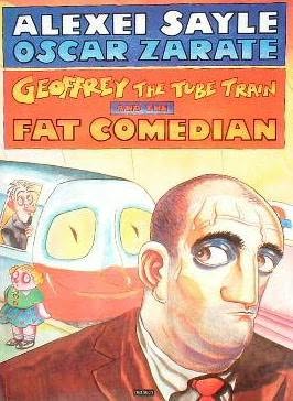 Book cover for Geoffrey the Tube Train and the Fat Comedian