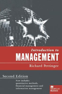 Book cover for Introduction to Management