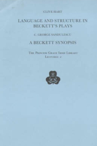 Cover of Language and Structure in Beckett's Plays