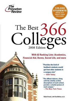 Cover of The Best 366 Colleges