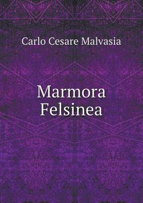 Book cover for Marmora Felsinea