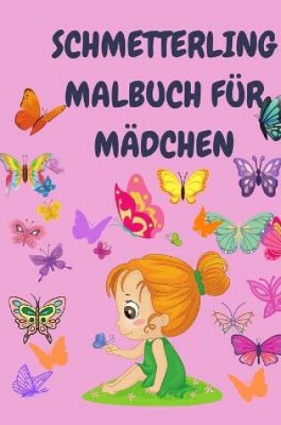 Cover of Schmetterling-Malbuch fur Madchen