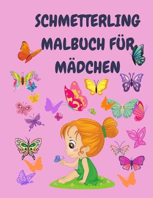 Book cover for Schmetterling-Malbuch fur Madchen