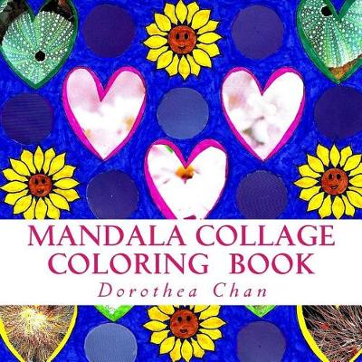 Book cover for Mandala Collage Coloring Book