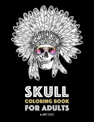 Book cover for Skull Coloring Book for Adults