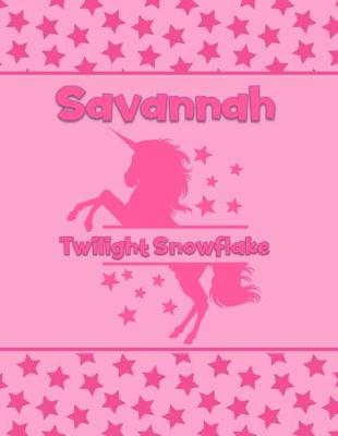 Book cover for Savannah Twilight Snowflake