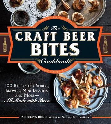 Book cover for The Craft Beer Bites Cookbook