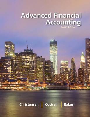 Book cover for Advanced Financial Accounting with Connect Access Card