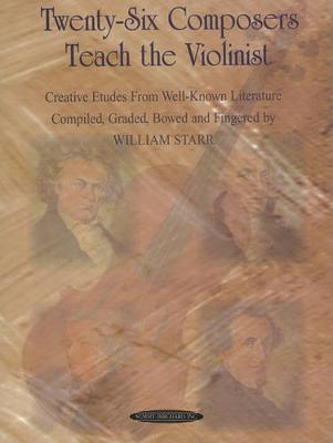 Book cover for Twenty-Six Composers Teach the Violinist