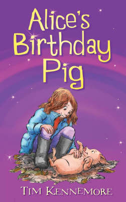 Book cover for Alice's Birthday Pig