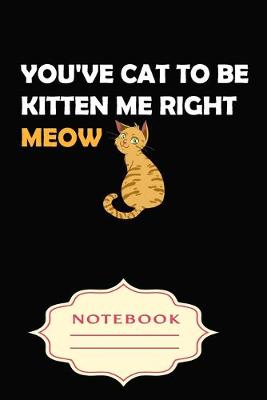 Book cover for You've Cat to Be Kitten Me Right Meow