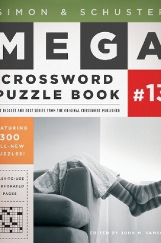 Cover of Simon & Schuster Mega Crossword Puzzle Book #13