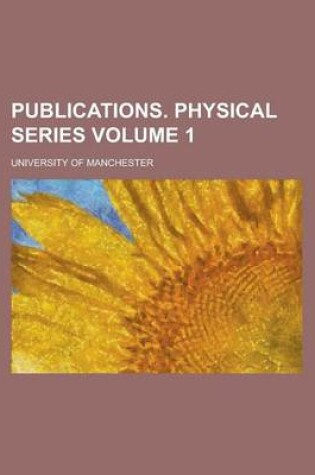 Cover of Publications. Physical Series Volume 1