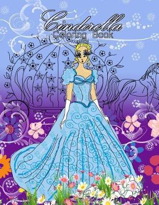 Book cover for Cinderella Coloring Book