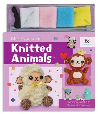 Book cover for Knitted Animals