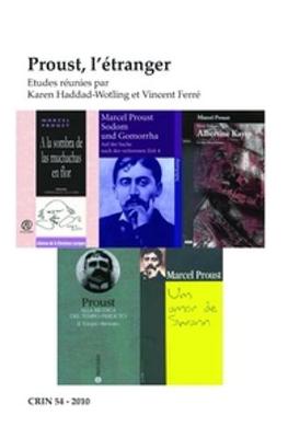 Cover of Proust, l'etranger