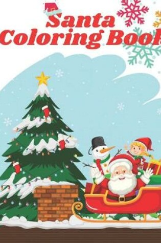 Cover of Santa Coloring Book