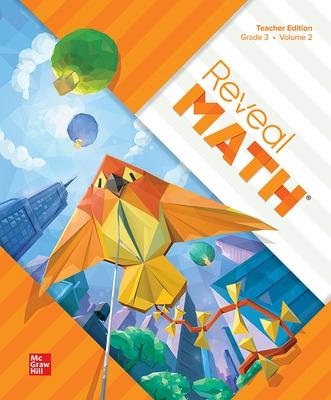 Book cover for Reveal Math, Grade 3, Teacher Edition, Volume 2
