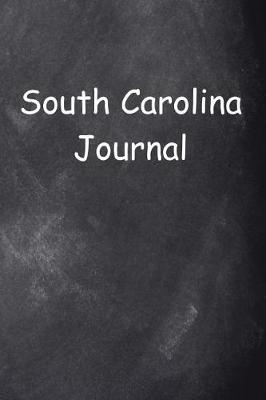 Book cover for South Carolina Journal Chalkboard Design