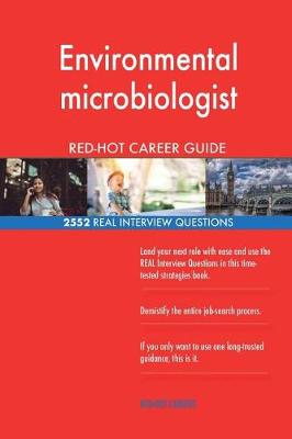 Book cover for Environmental microbiologist RED-HOT Career Guide; 2552 REAL Interview Questions