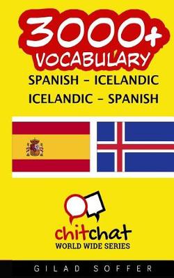 Book cover for 3000+ Spanish - Icelandic Icelandic - Spanish Vocabulary