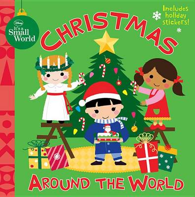 Book cover for Disney It's a Small World Christmas Around the World
