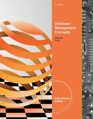 Book cover for Database Management Concepts, International Edition