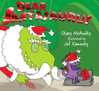 Book cover for Dear Santasaurus