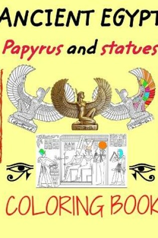 Cover of Ancient Egypt coloring book