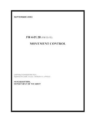 Book cover for FM 4-01.30 Movement Control