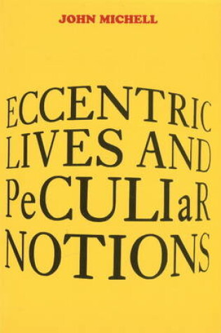 Cover of Eccentric Lives and Peculiar Notions
