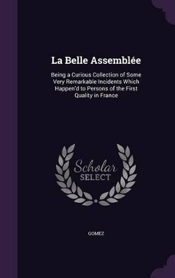 Book cover for La Belle Assemblée