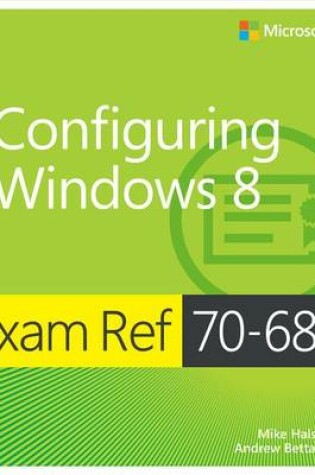 Cover of Exam Ref 70-687 Configuring Windows 8 (MCSA)