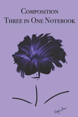 Book cover for Composition Three in One Notebook
