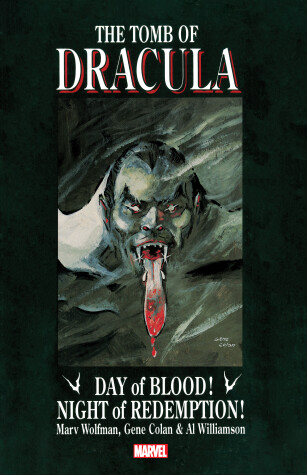 Book cover for Tomb Of Dracula: Day Of Blood, Night Of Redemption