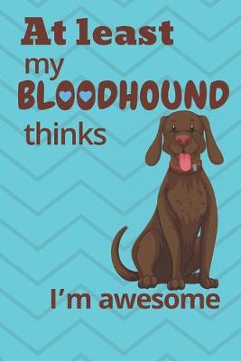Book cover for At least My BloodHound thinks I'm awesome