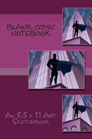 Cover of Blank Comic Notebook