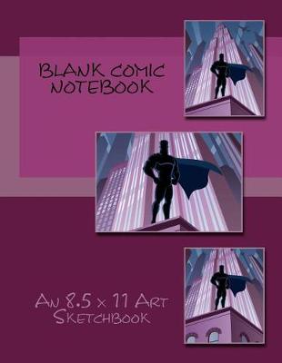 Book cover for Blank Comic Notebook