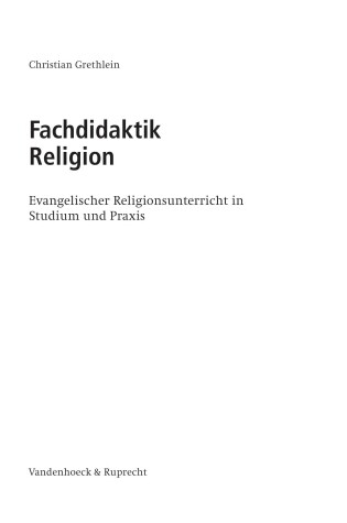 Cover of Fachdidaktik Religion