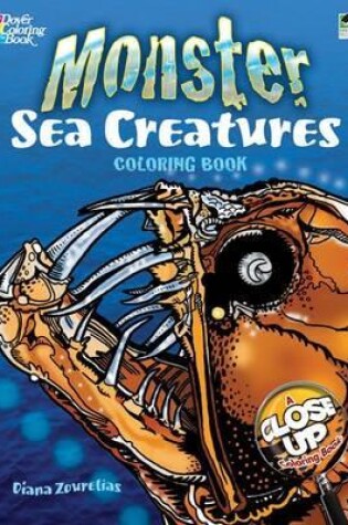 Cover of Monster Sea Creatures Coloring Book