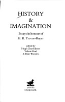 Book cover for History and Imagination